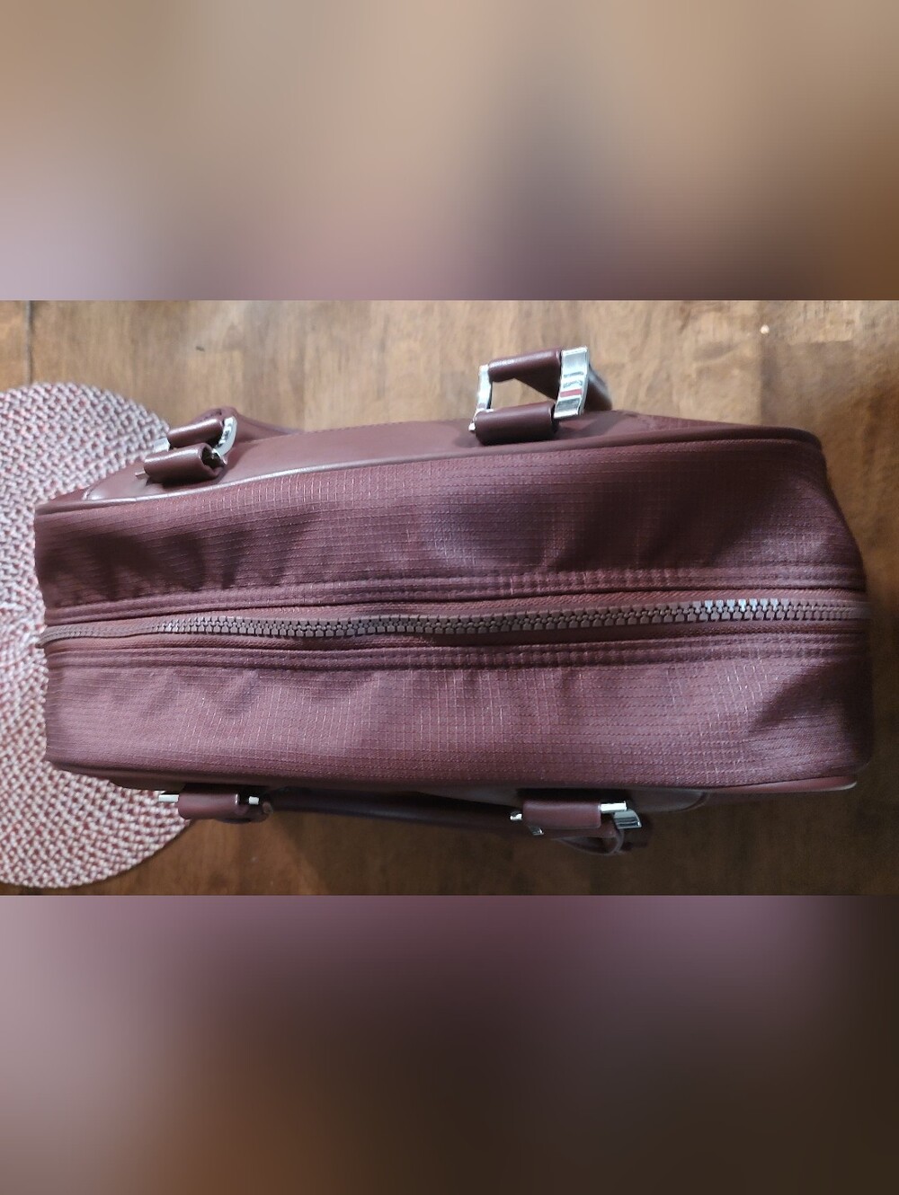 Puma Women's Burgundy Duffel Bag - Picture 8 of 12